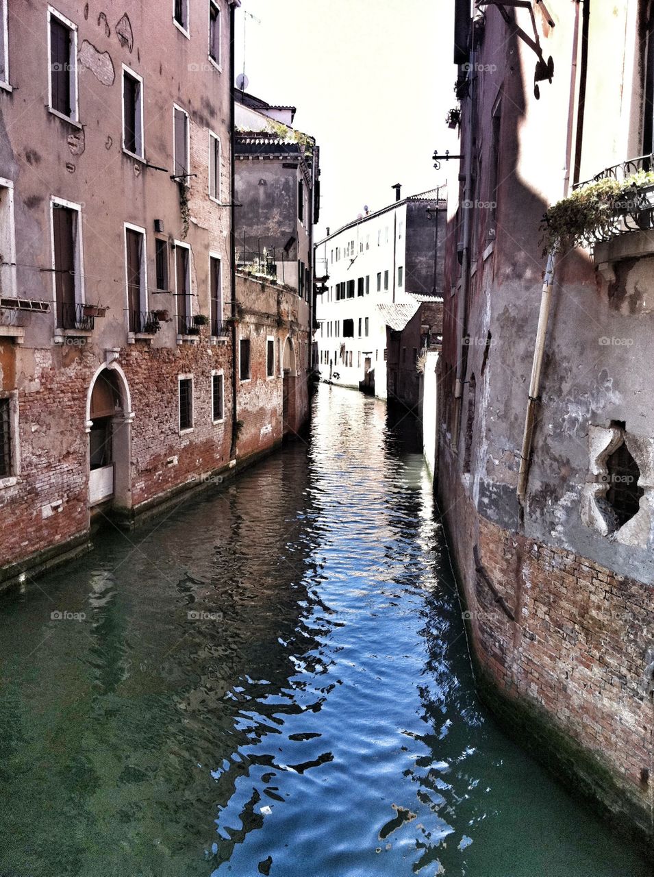 the streets of Venice