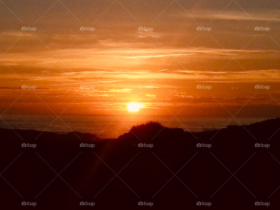 Beautiful Orange Sunset 