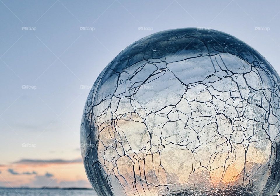 Glass globe 