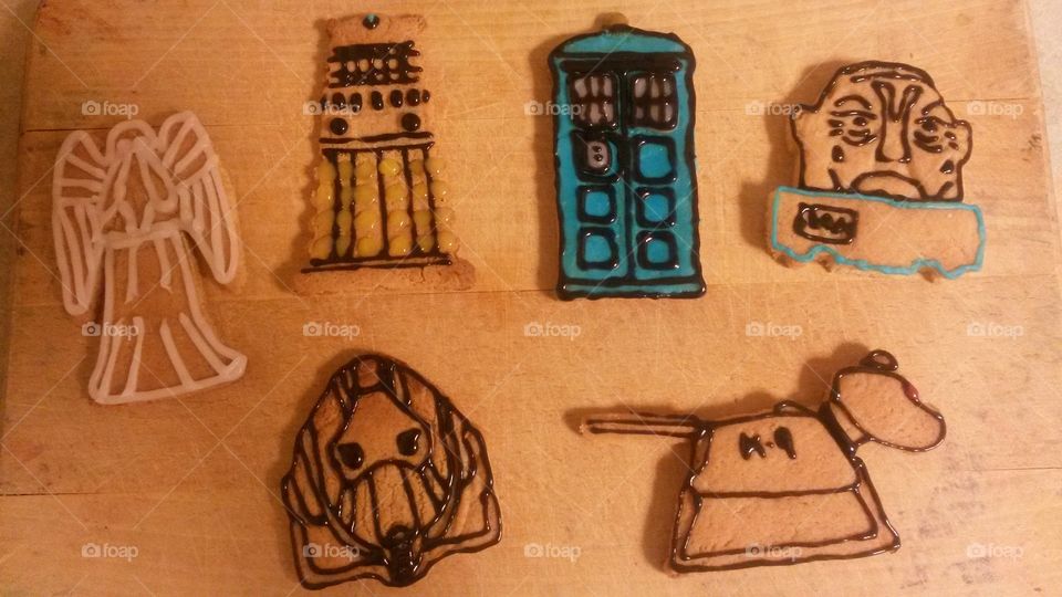 Doctor Who Biscuits