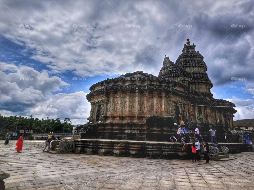 Hindus temple.Karnataka . India