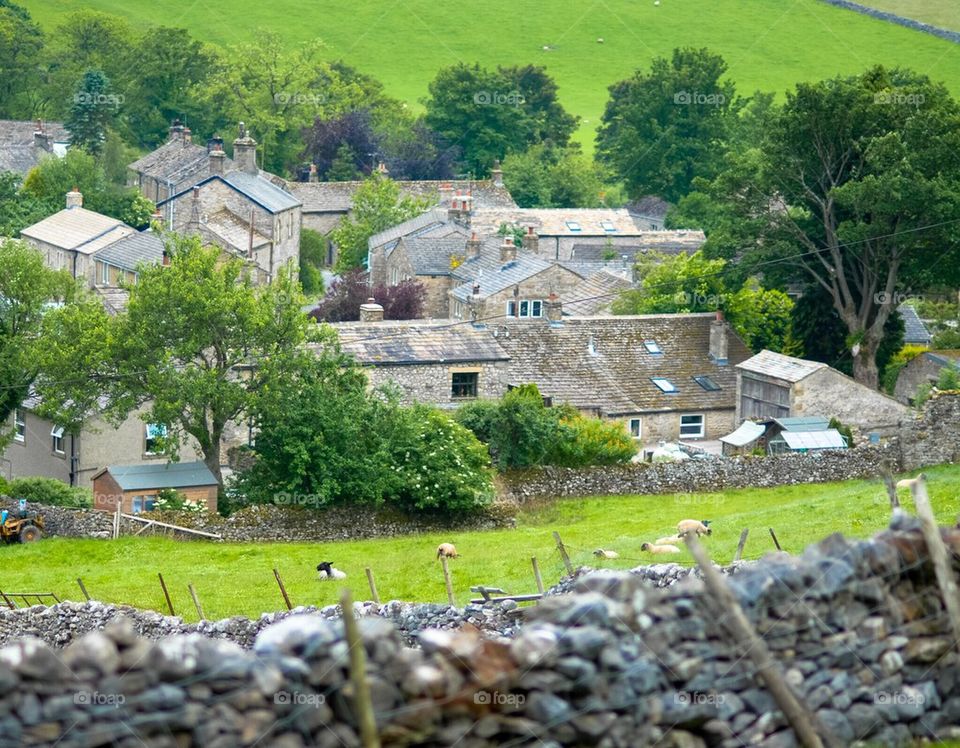 Village in the North Yorkshire Dales