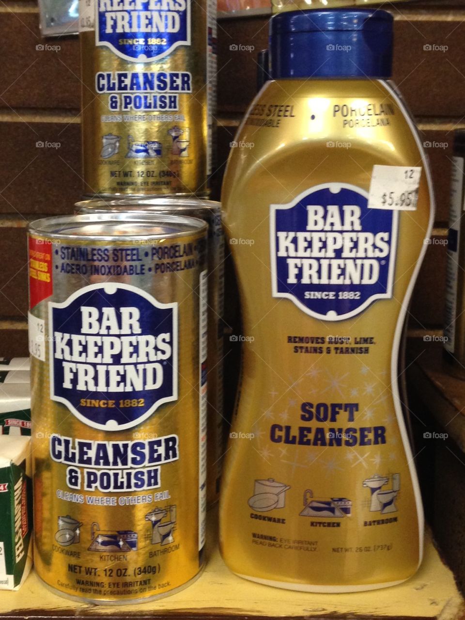 Bar keepers friend