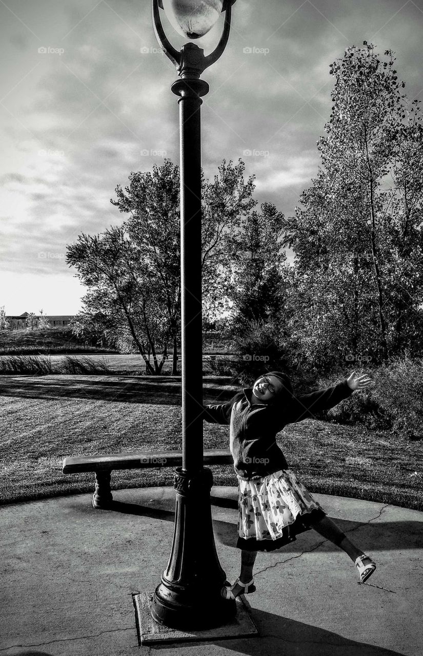 Black and white dance