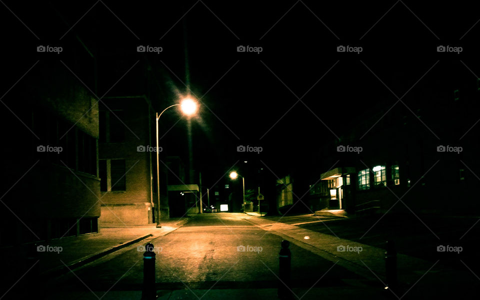Back Alley Vintage. Back alley at night