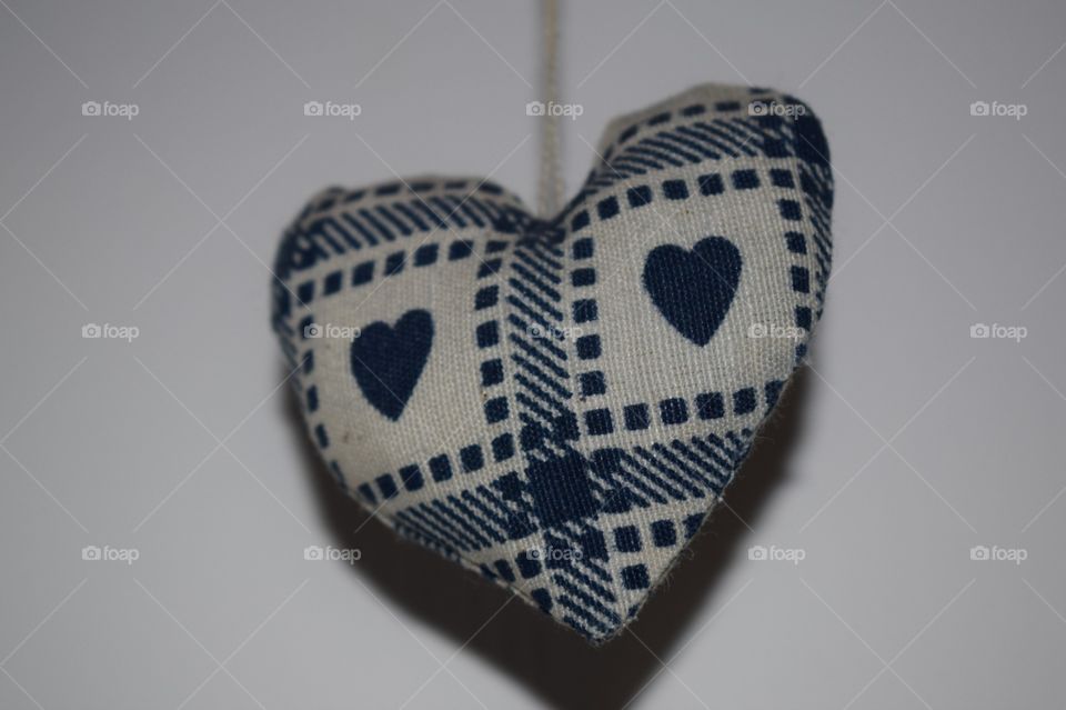 Fabric heart
