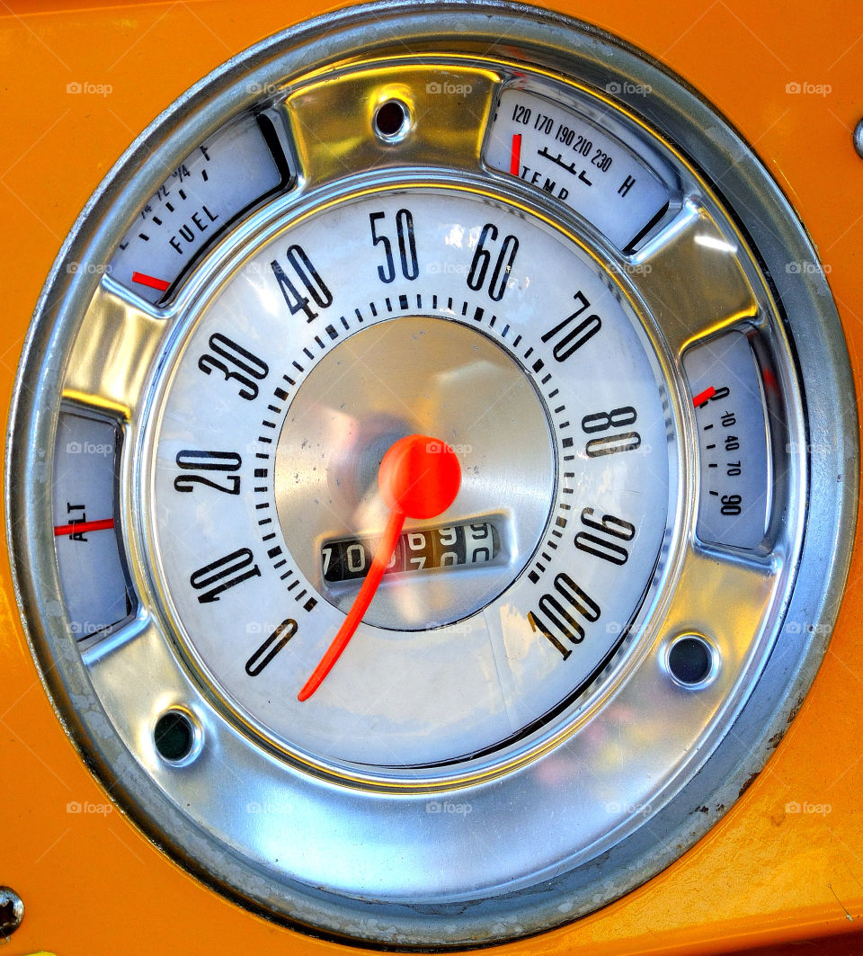 classic ford speedometer gauge by delvec