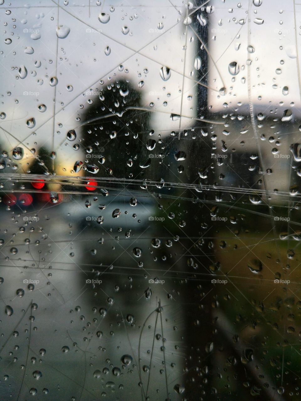 Rain drops on my window 