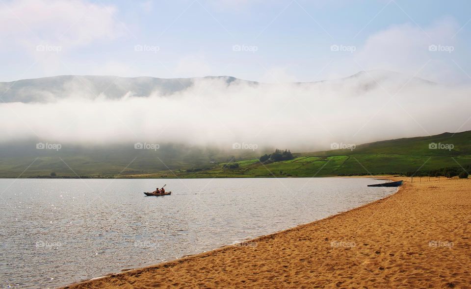 kayaking at Loch na fooey