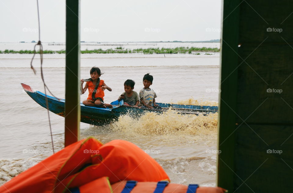 kids in Cambodia