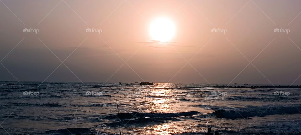 it's time for sunset