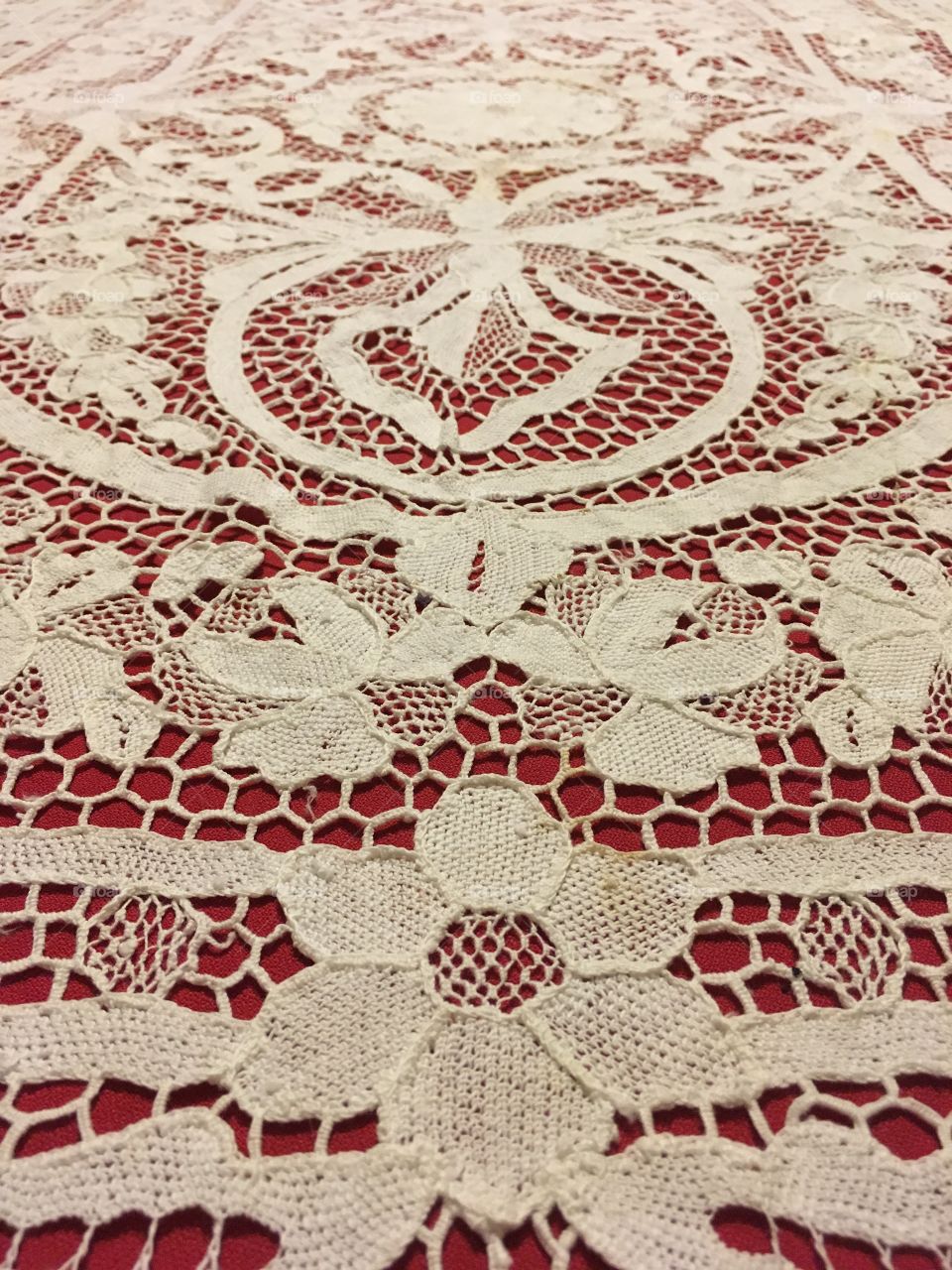 Vintage handmade lace