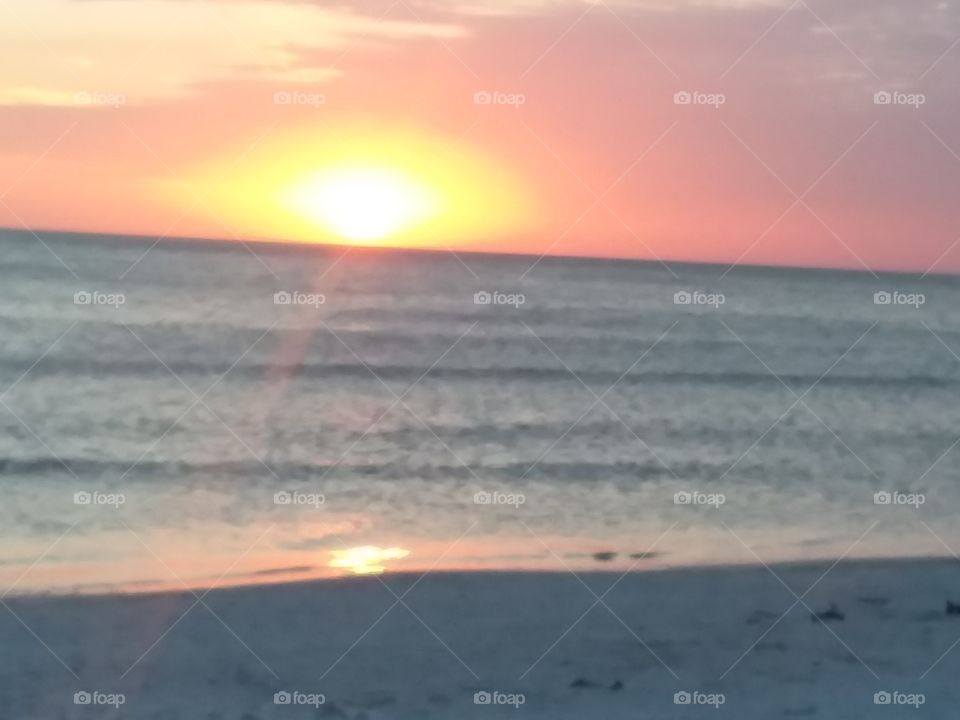 Sunset Florida January