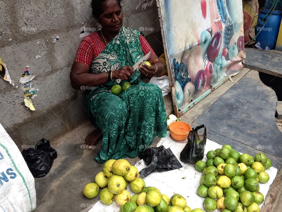 Fruit seller