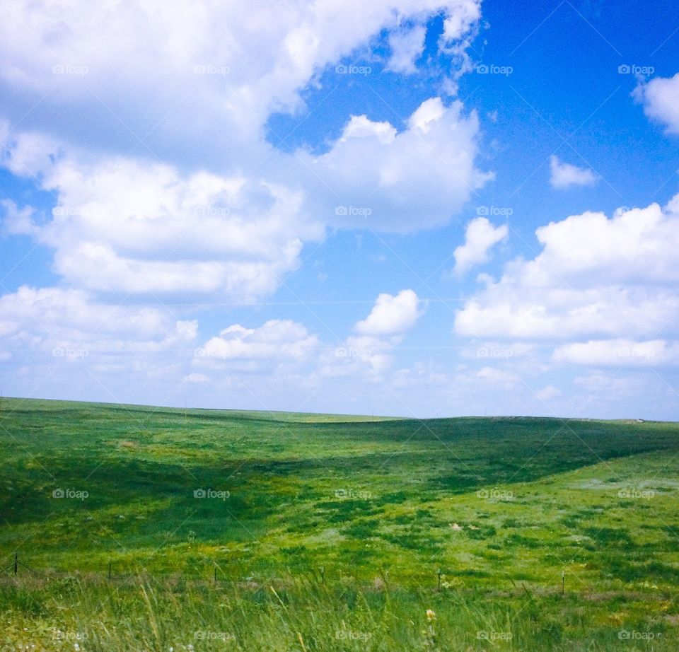 Plains . The plains in Colorado 