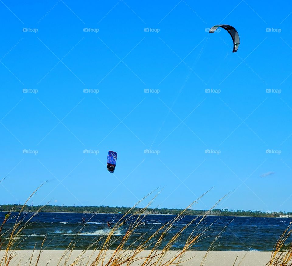 kite boarding