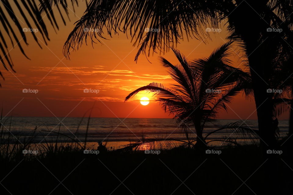 the best sunset in Panama beaches