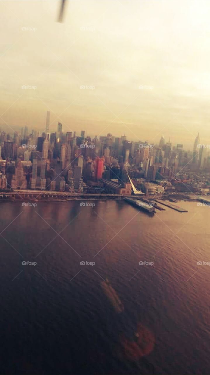 NYC from the helicopter
