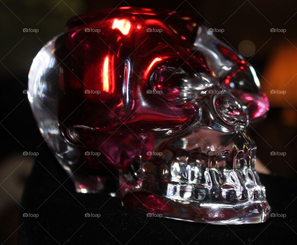glass skull