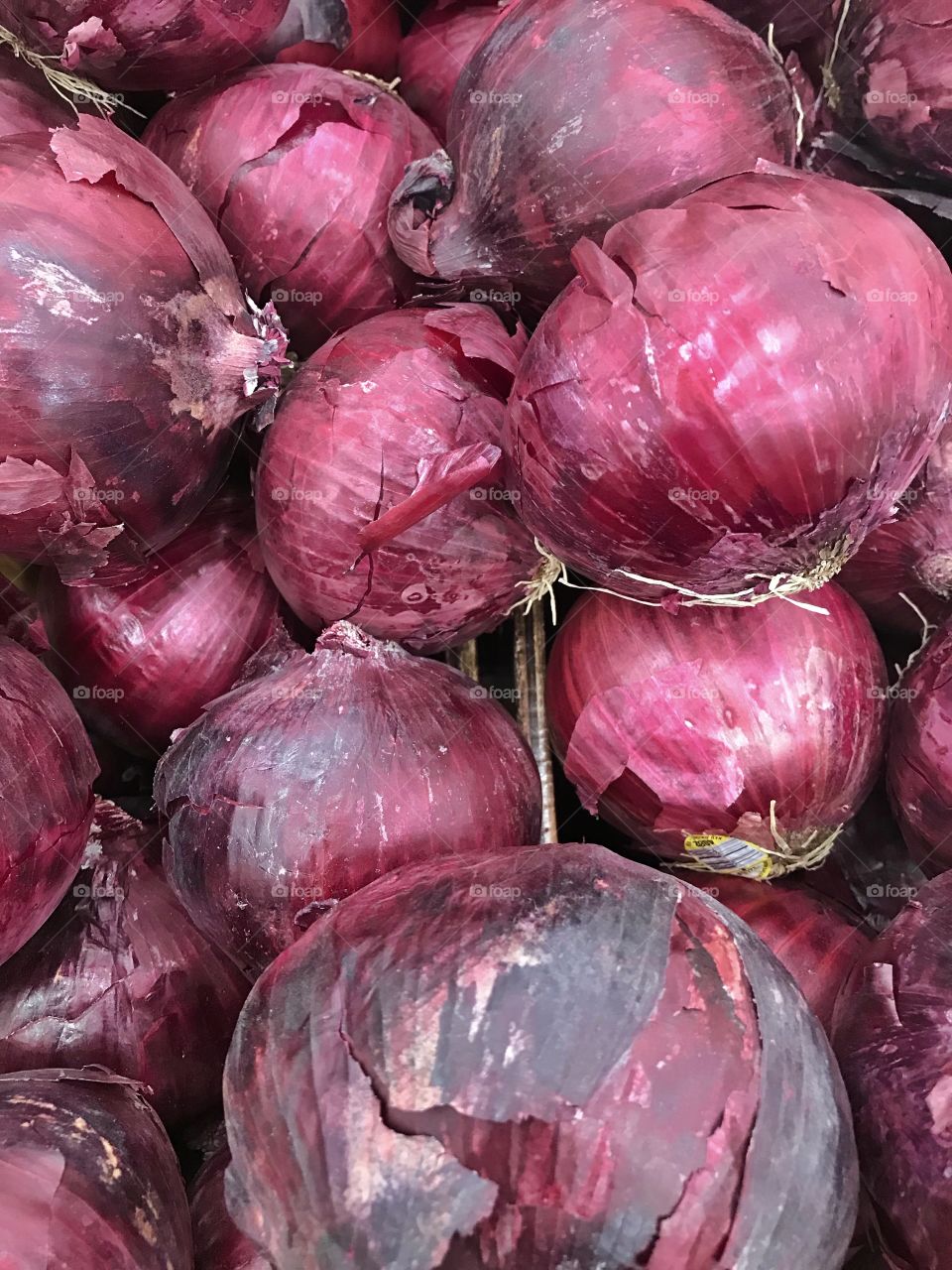 Red onions 