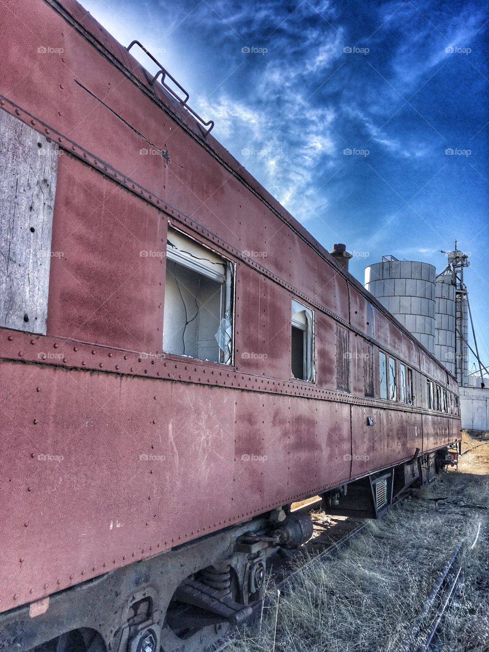 Abandoned Passenger Train