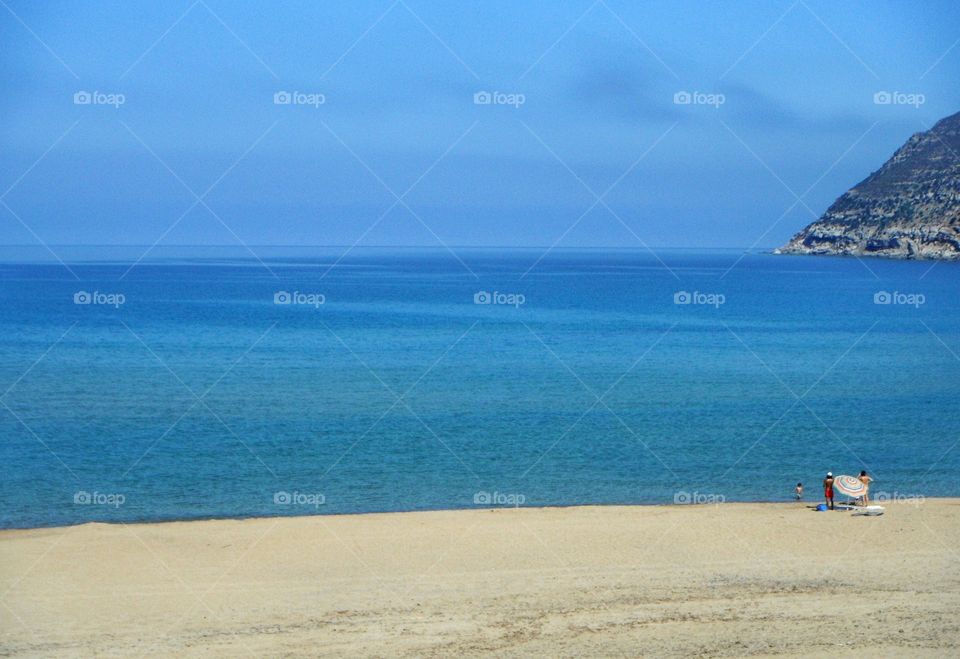 first summertime days in Sardinia. Italy