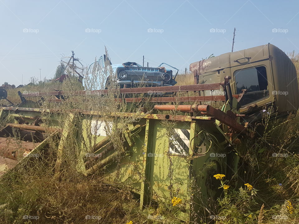 Abandoned cars 