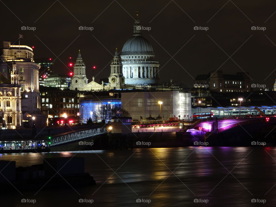 St Pauls by night