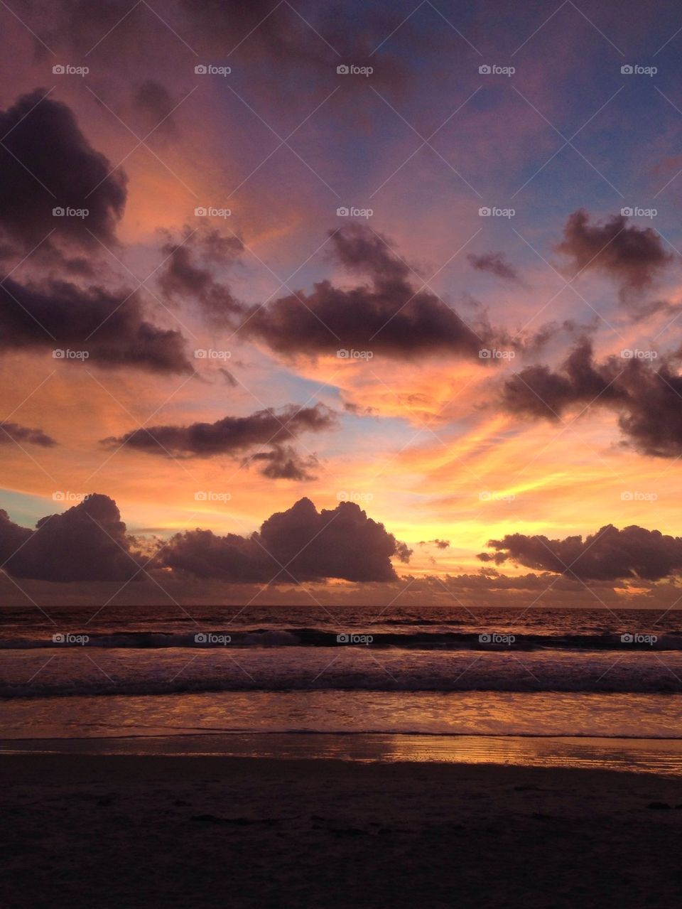 Sunrise at Jacksonville Beach, Fl
