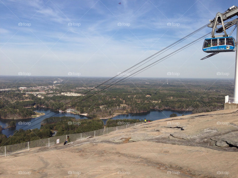 View from stone mountain