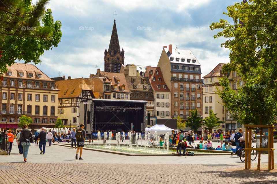 Old town Strasbourg 