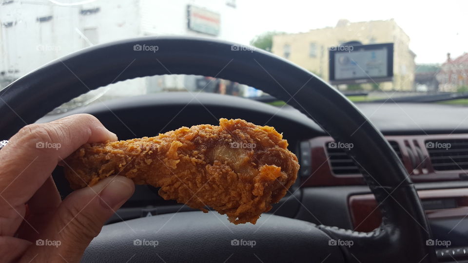 fried chicken leg