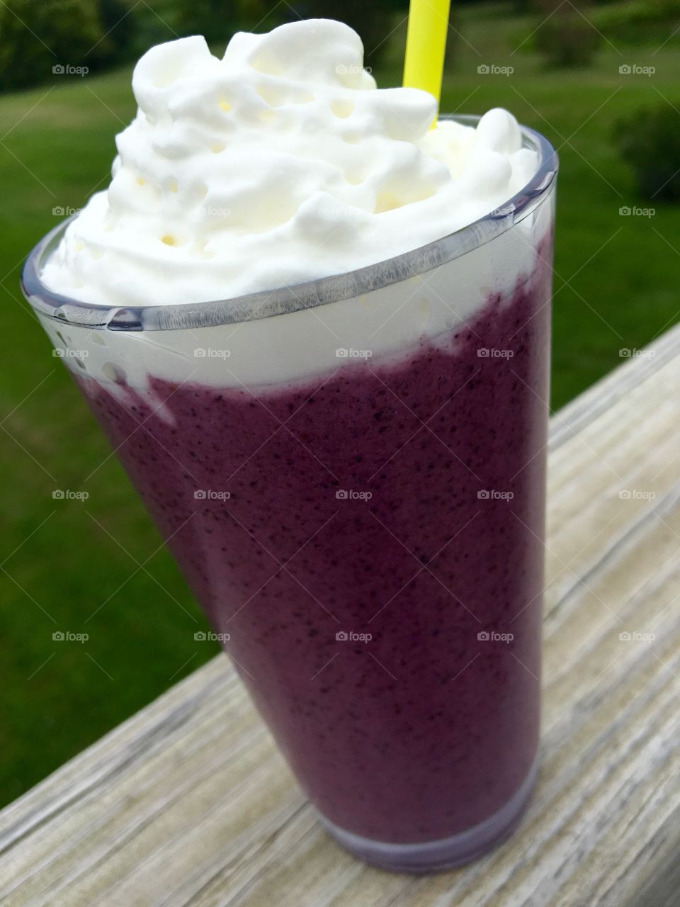 Blueberry Banana Smoothie 