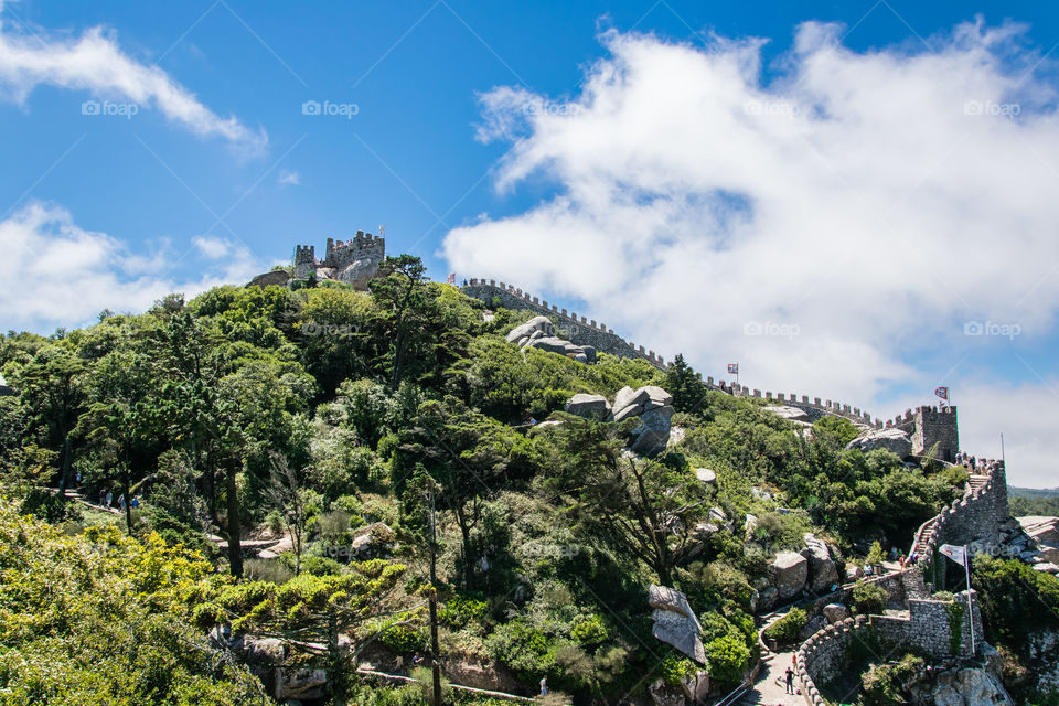 Castelo dos Mouros, Sintra, Portugal