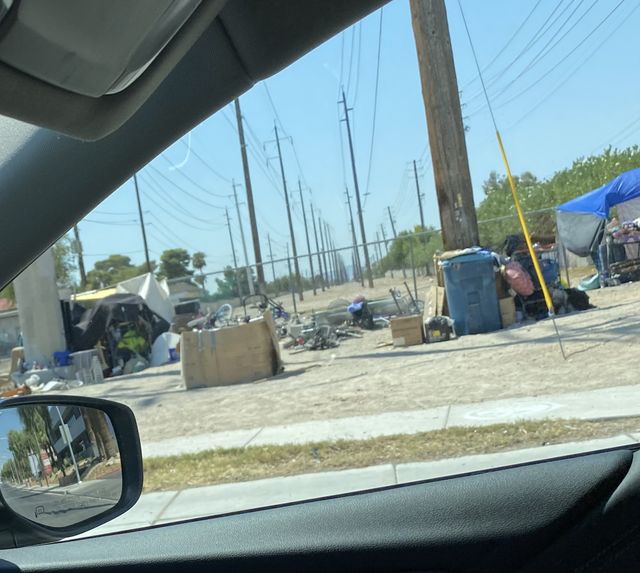 Homeless camp 