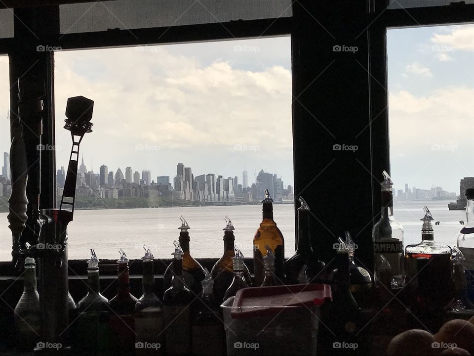 Bar View NYC Skyline