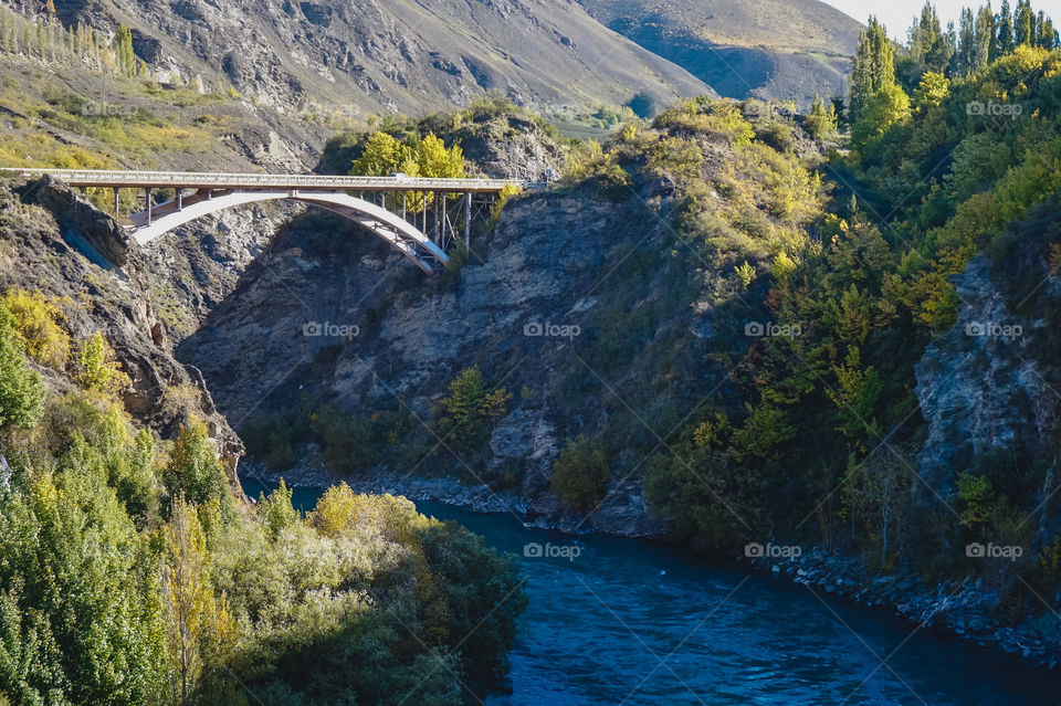 Kawarau River, Queenstown, New Zealand 