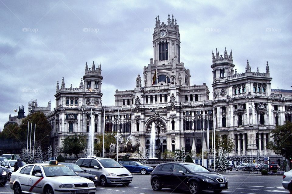 Palacio de Comunicaciones. Palacio de Comunicaciones, Ayuntamiento de Madrid (Madrid - Spain)