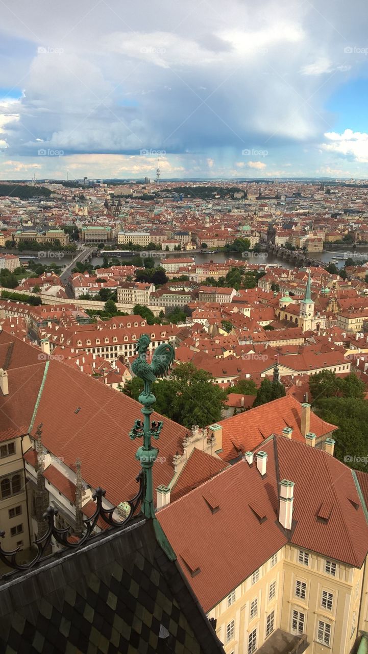 Prague panorama (The Lesser Quarter)