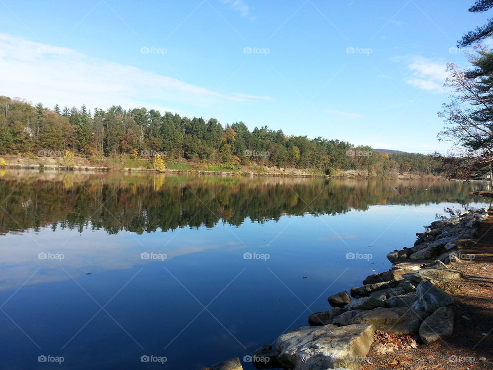 Fall Lake reflection