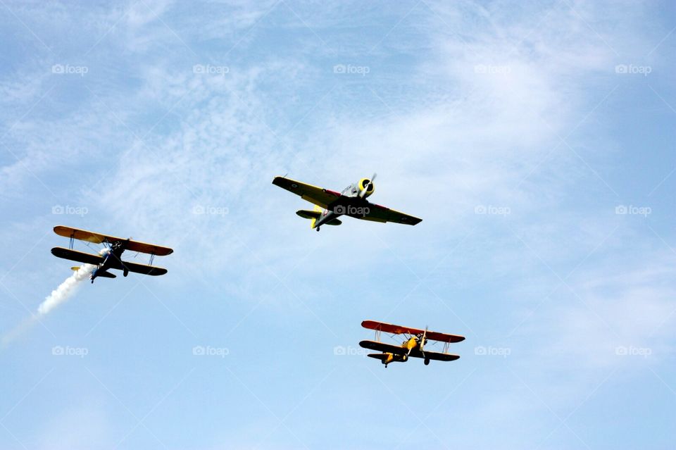 Three planes