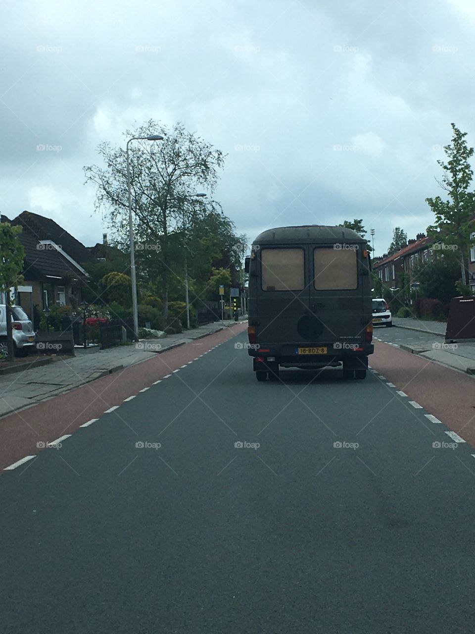 Old military bus the Netherlands 