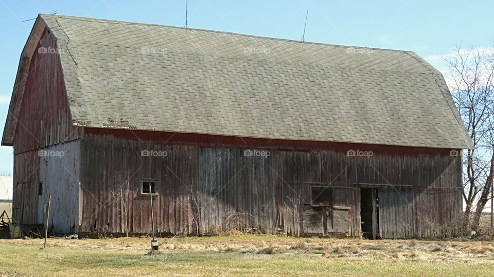 Old Plank Barn in the burbs