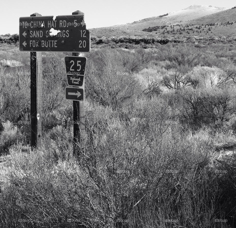 landscape black sign hill by hddatmyers