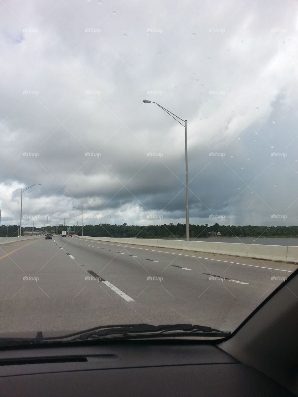 Cloudy day. Destin, Florida