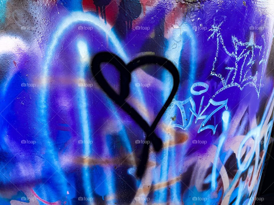 Spray Paint Heart