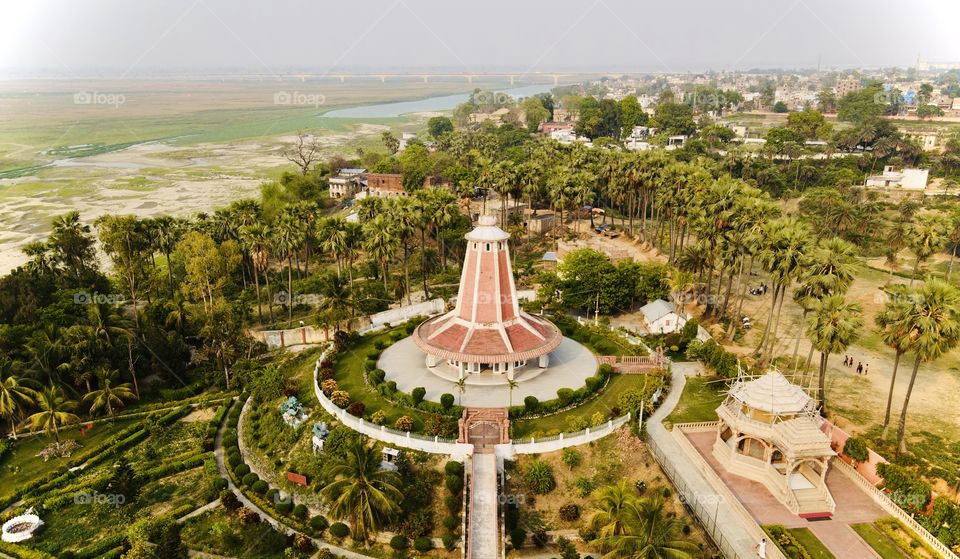 Best view of a temple from the sky.