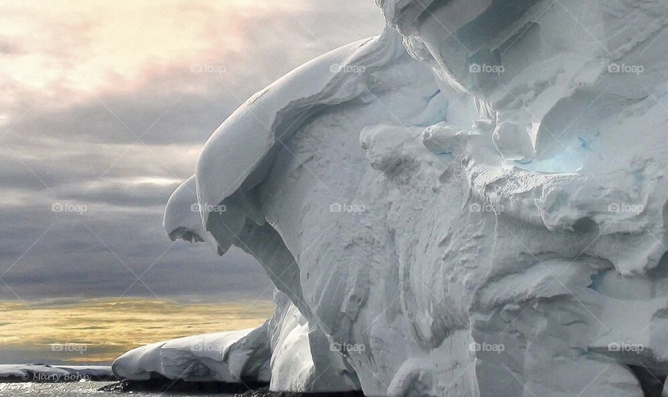 Ice Merengue in Antarctica