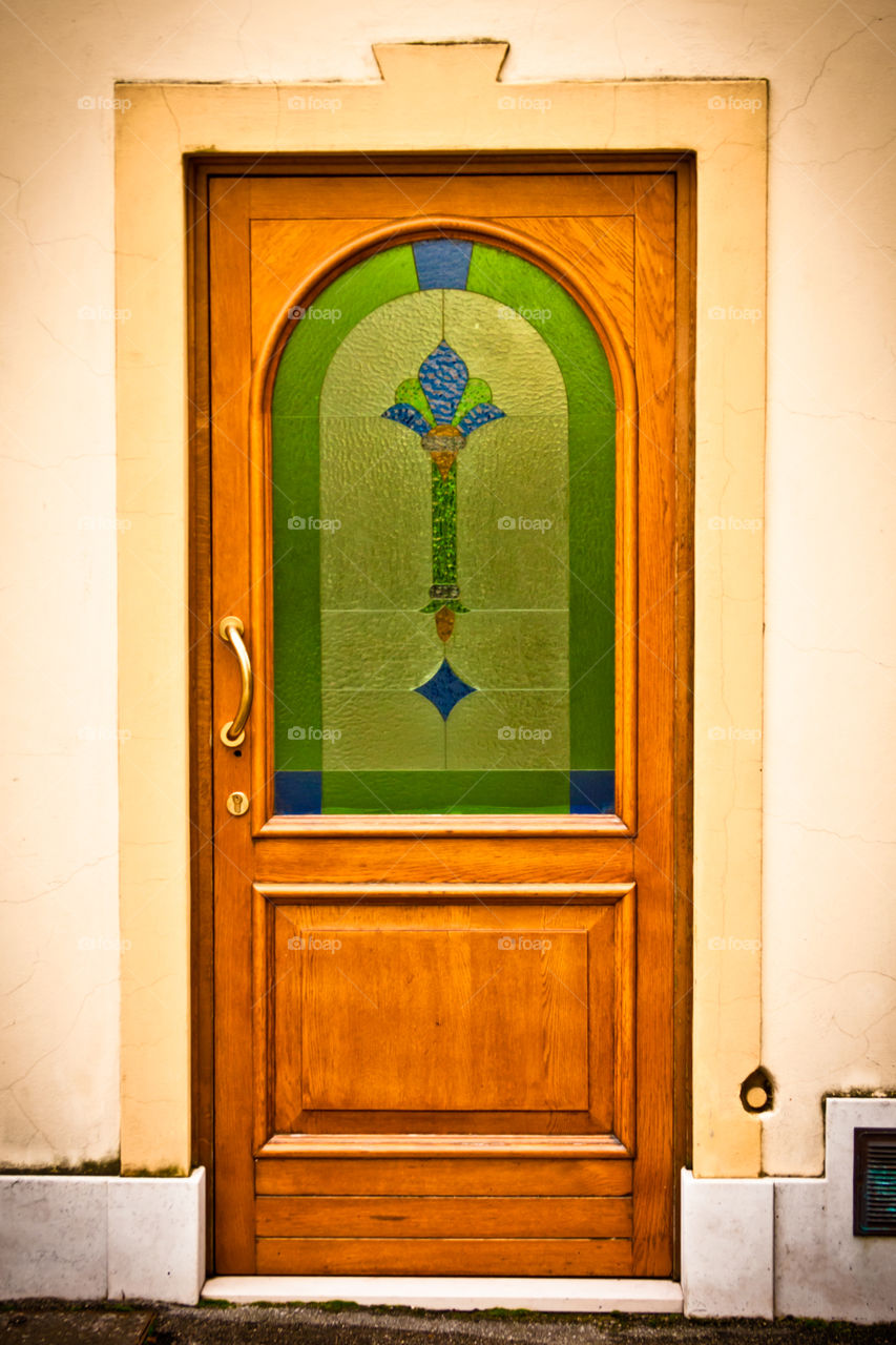 door in Marostica, Italy