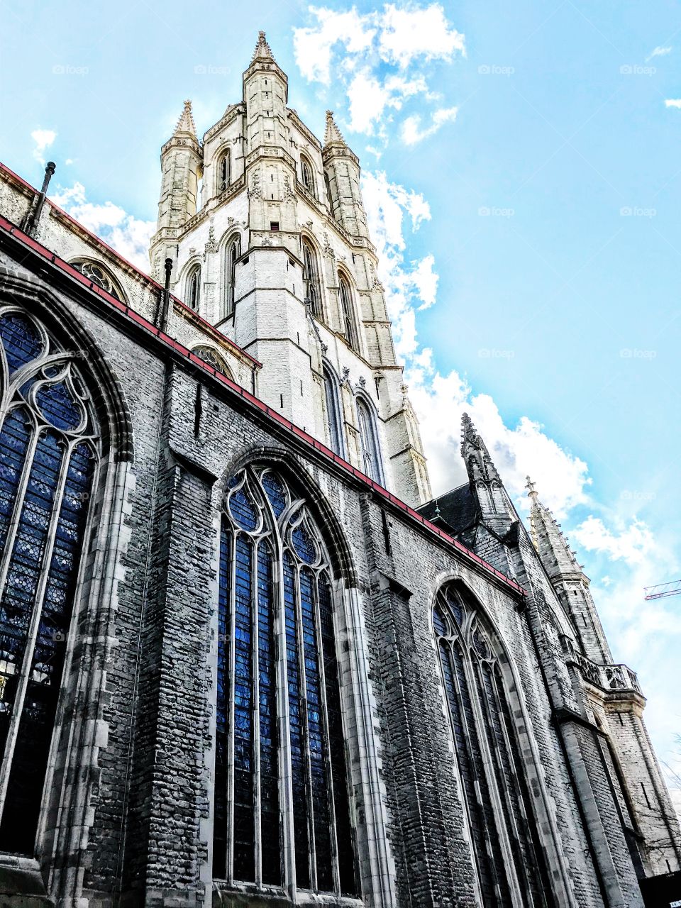 Saint Bavo Cathedral - Ghent (home of Jan van Eyck's Adoration of the Mystic Lamb featured in 2014 movie The Monuments Men, directed by George Clooney)
